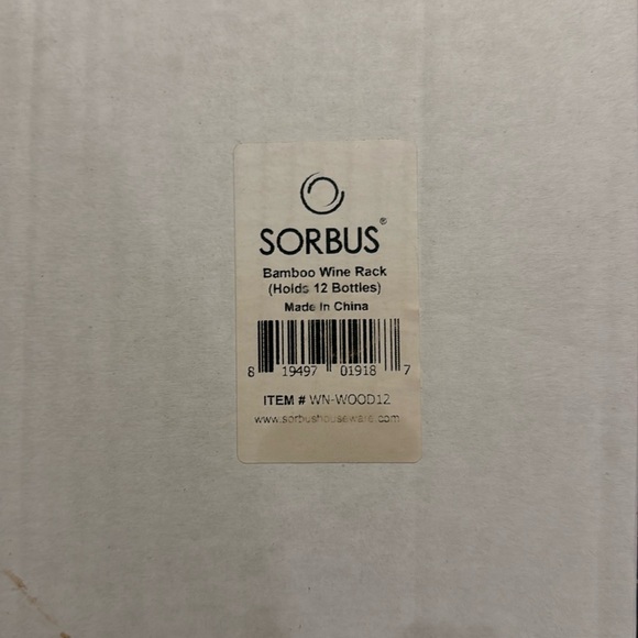 SORBUS Bamboo Wine Rack - Picture 6 of 6